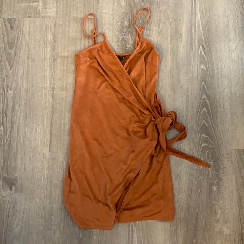 Misguided suede dress